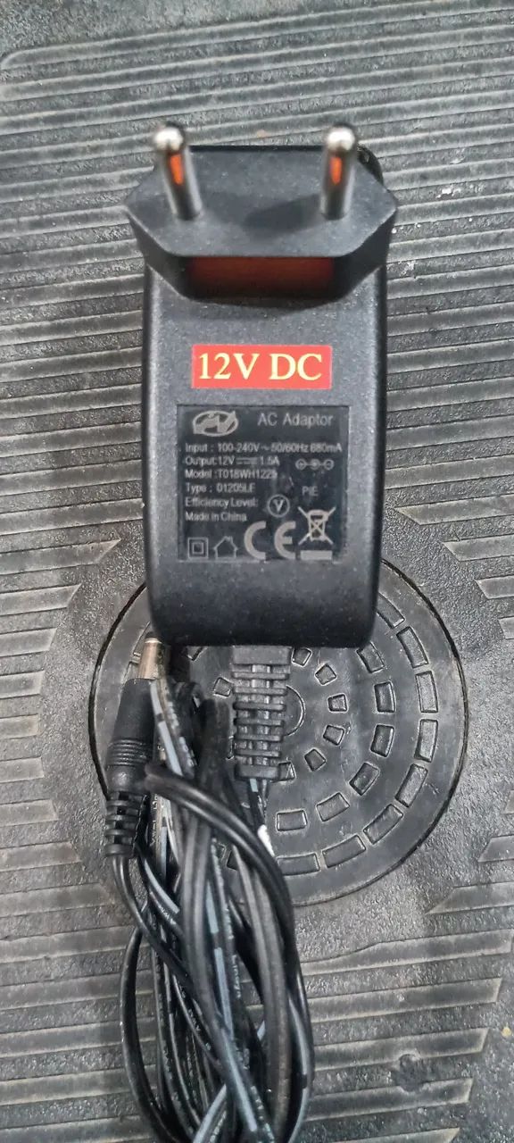 Fonte 12V DC para Vídeo Game