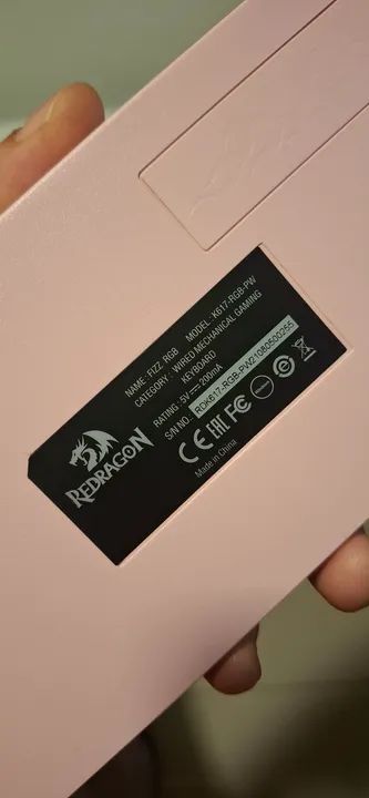 Teclado Redragon Fizz rgb - Foto 3