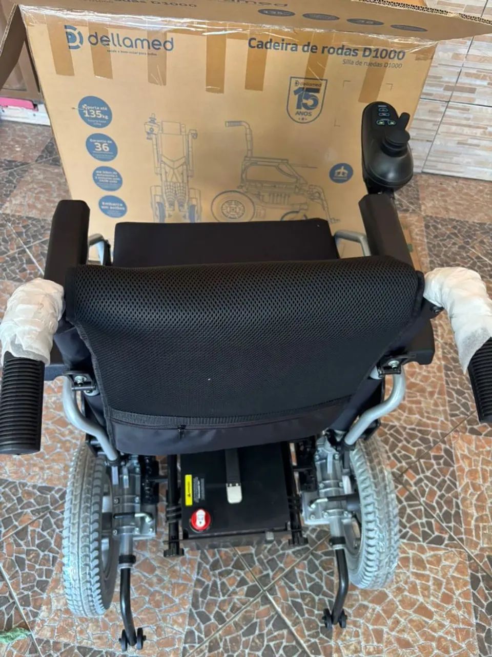 Cadeira de Rodas Elétrica Dellamed - Foto 5