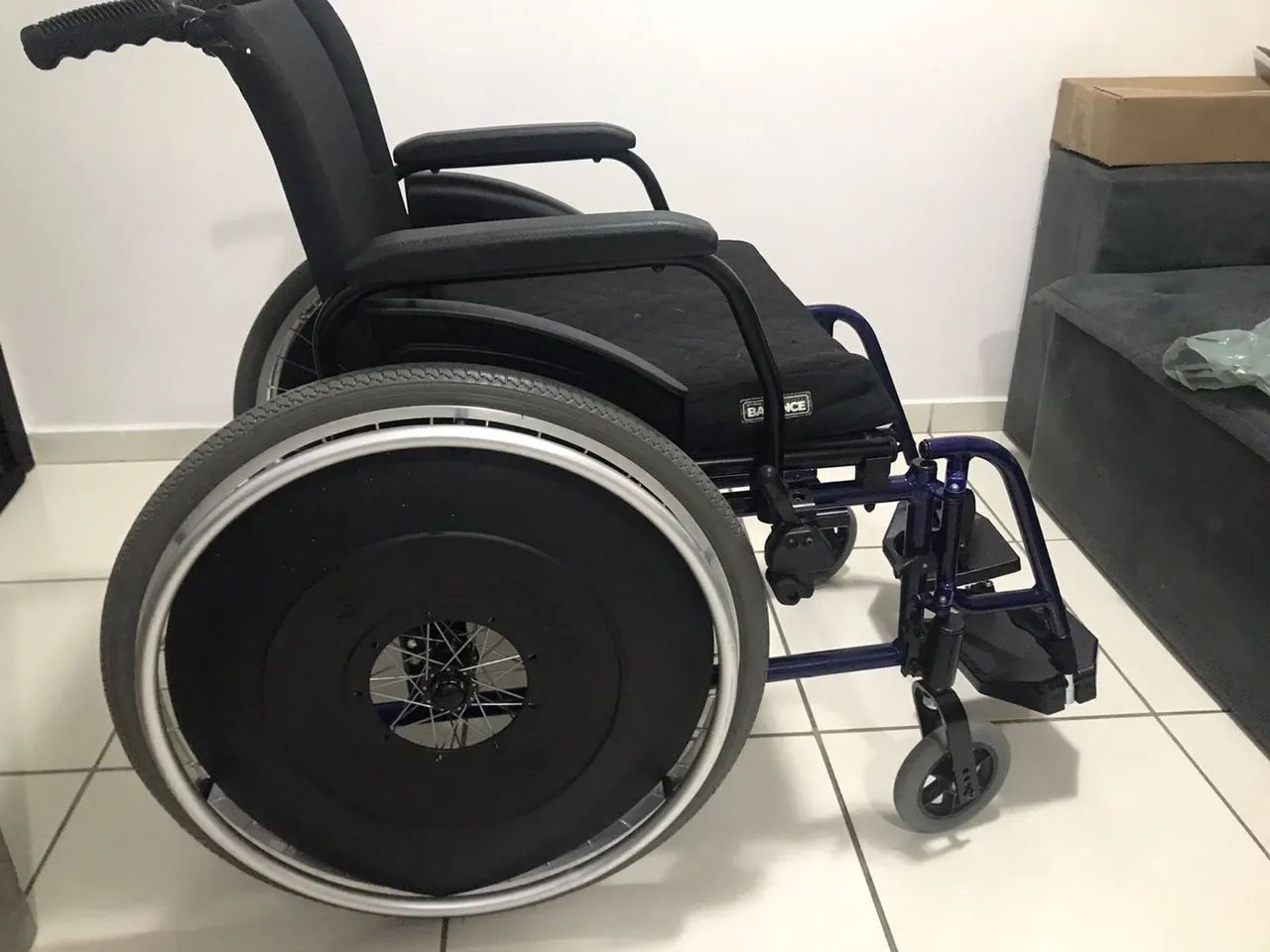 Cadeiras de rodas AVD alumínio Ortobras - Foto 6