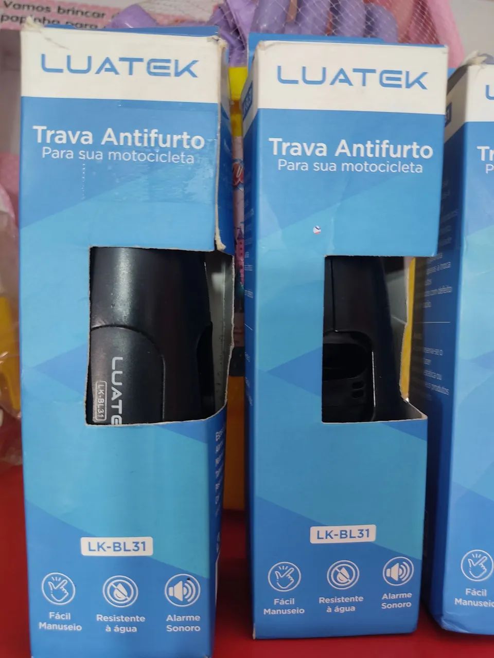 Alarme trava antifurto Luatec