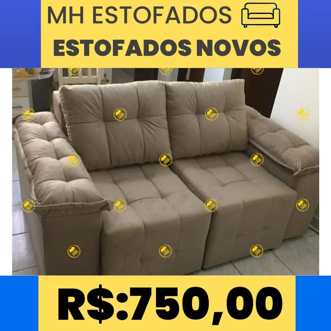Sofá Modular Novo - Conforto e Elegância! - Foto 2