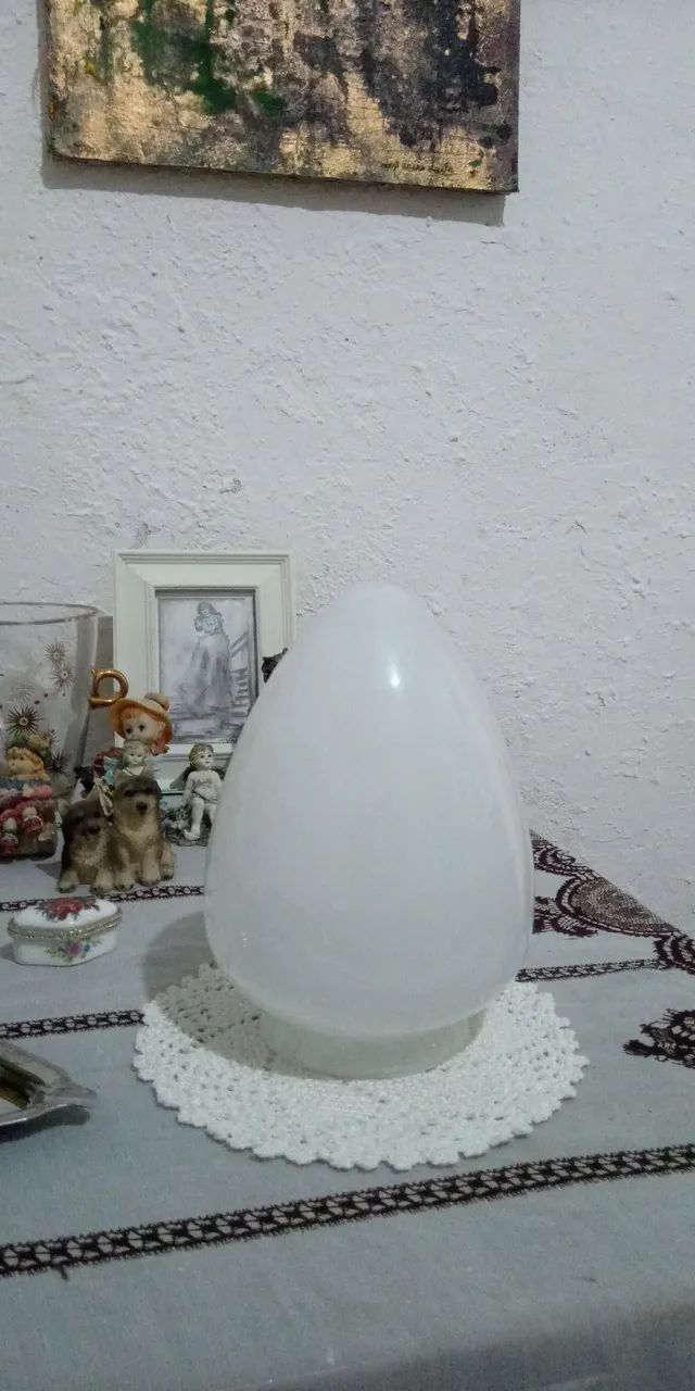 Globo de vidro leitoso - Foto 2
