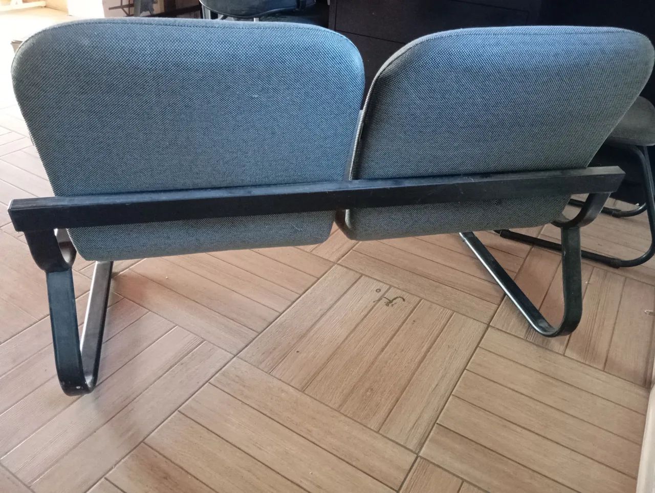 Cadeiras para escritório dupla - Foto 3