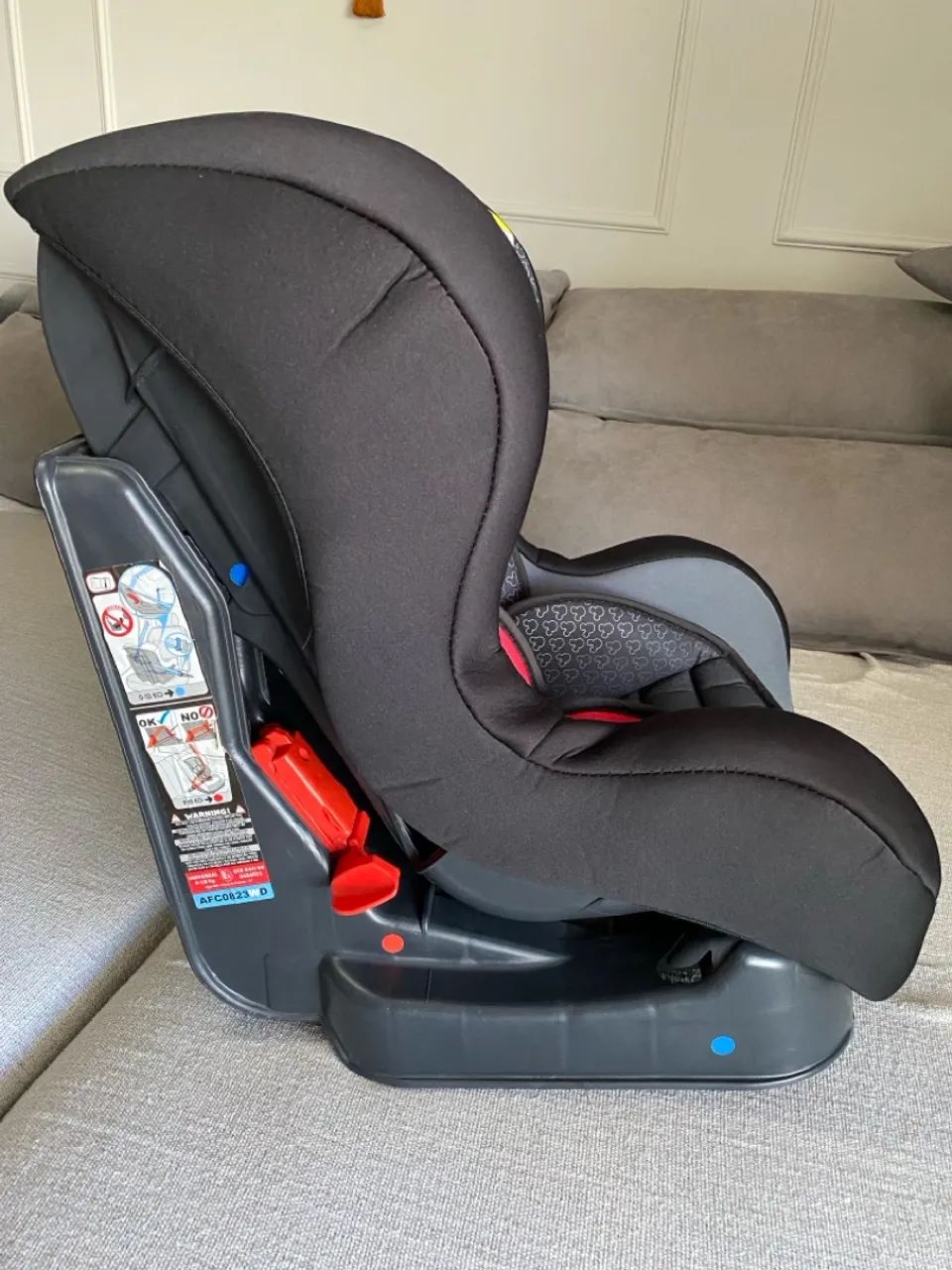 Cadeira Auto Mickey Cosmo Sp Reclinável 0 A 25 Kg - Disney - Foto 4