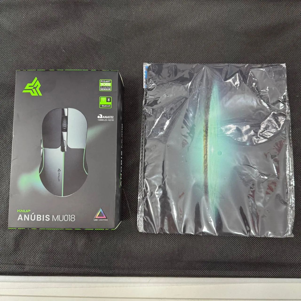 Mouse gamer sem fio Bluetooth Recarregável Com mouse pad - Foto 3