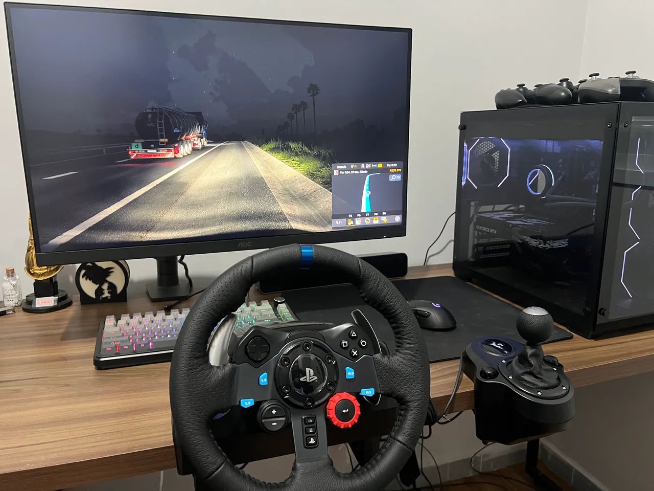 Volante g29 com nota fiscal e garantia 