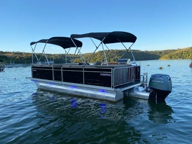 Pontoon Trimarã 100% Alumínio Sem Uso Zero p/ 15 Pessoas - Foto 4