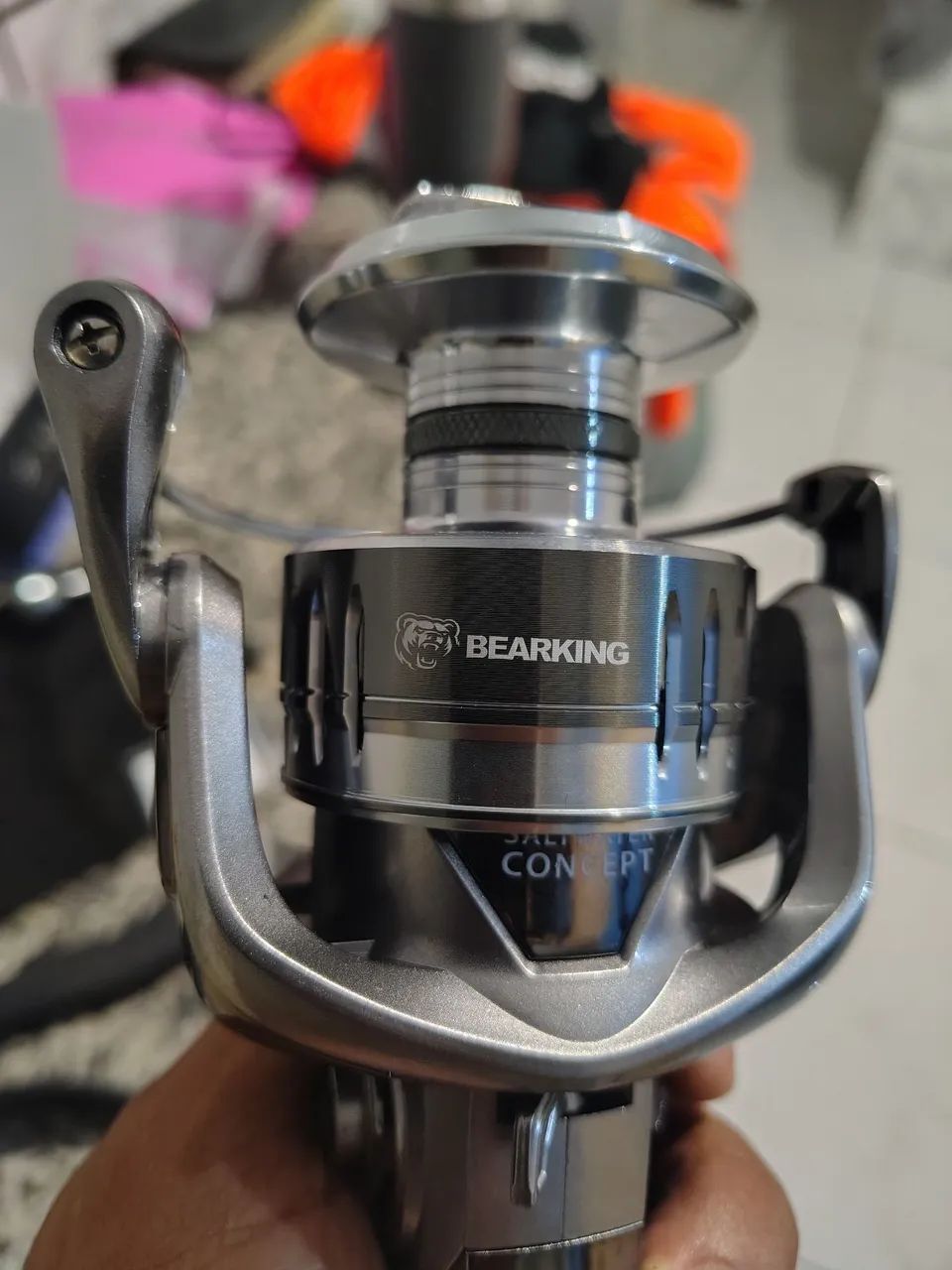 Molinete Bearking AS5000sw - Foto 2