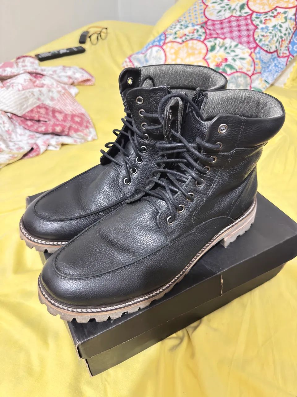 Bota Coturno Centuria Londres Preto 43 - Foto 4