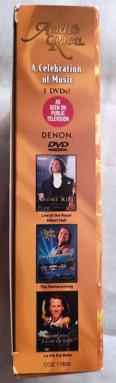 Andre Rieu - A Celebration Of Music box com 3 dvds - Foto 4