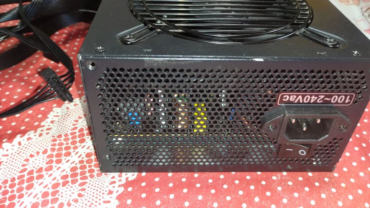 Fonte pc gamer thunder mancer 400w 80 plus bronze  - Foto 5