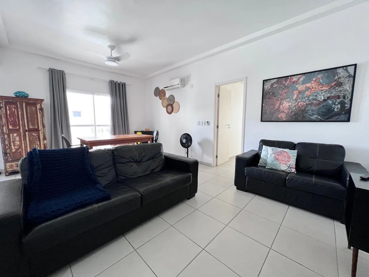 Apartamento para venda no Itaguá - Ubatuba - SP. Com 3 dormitórios e ampla varanda gourmet - Foto 2