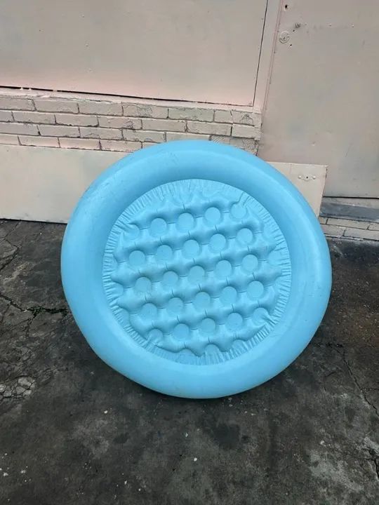 Piscina inflável com cobertura importada. - Foto 3