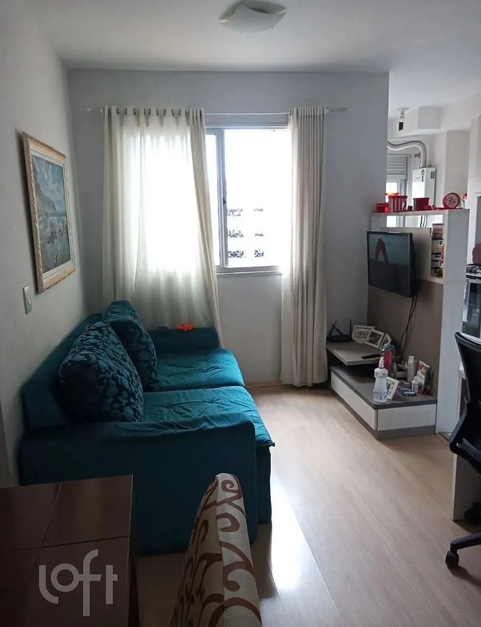 Apartamento à venda em Centro com 43 m², 2 quartos, 1 vaga