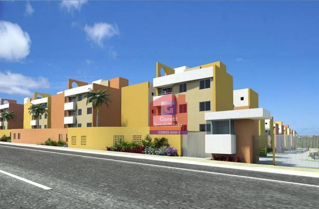 Apartamento com 2 dormitórios à venda, 61 m² - Nova Parnamirim - Parnamirim/RN - AP0351 - Foto 4