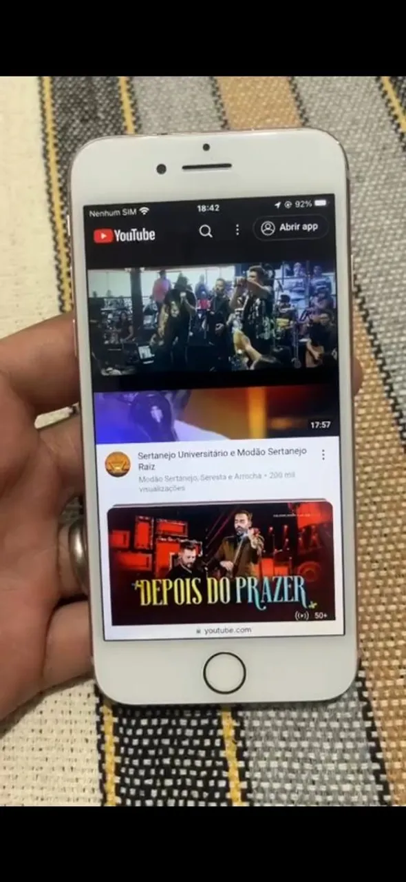 Apple em perfeito estado