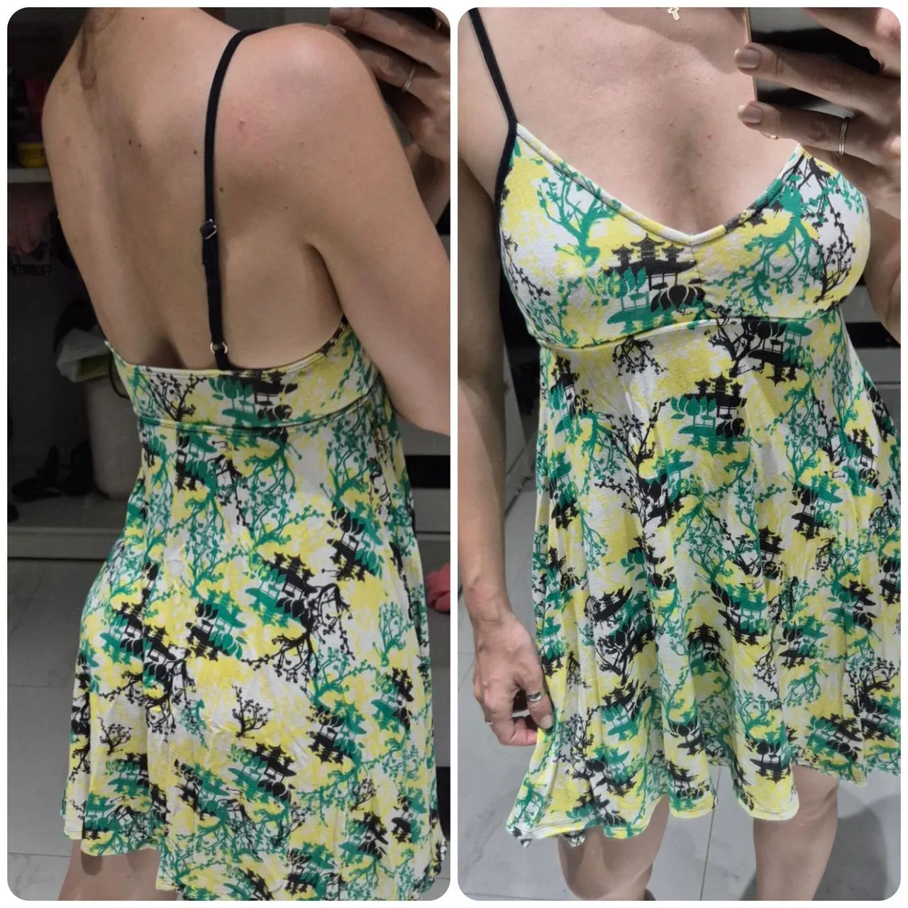 Vestido estampado 