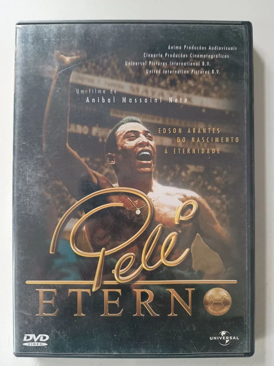 Dvd Pelé Eterno incrível 
