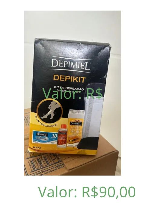 Depilador Depimiel Depikit Novo