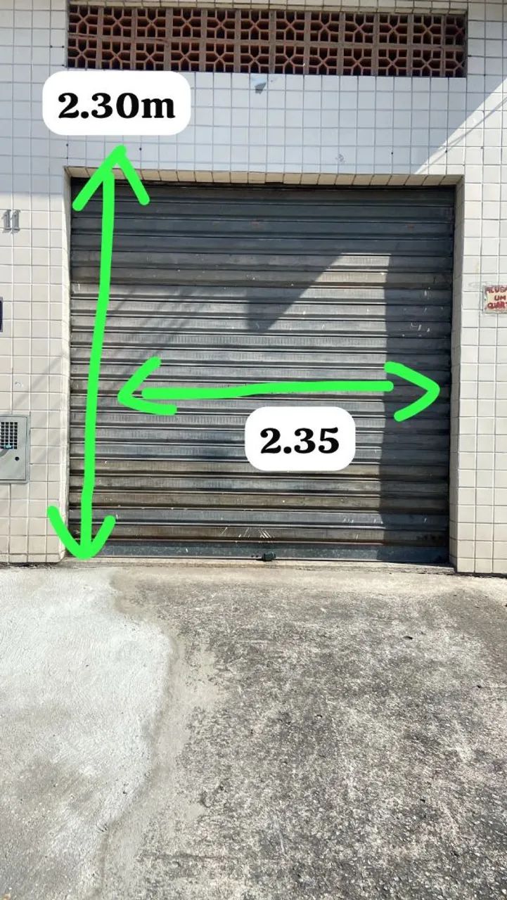 Porta em aço para comércio 