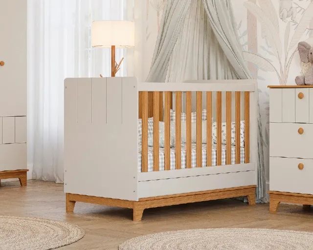 Berço Cama Biscoito, 100% MDF - Permobili Baby