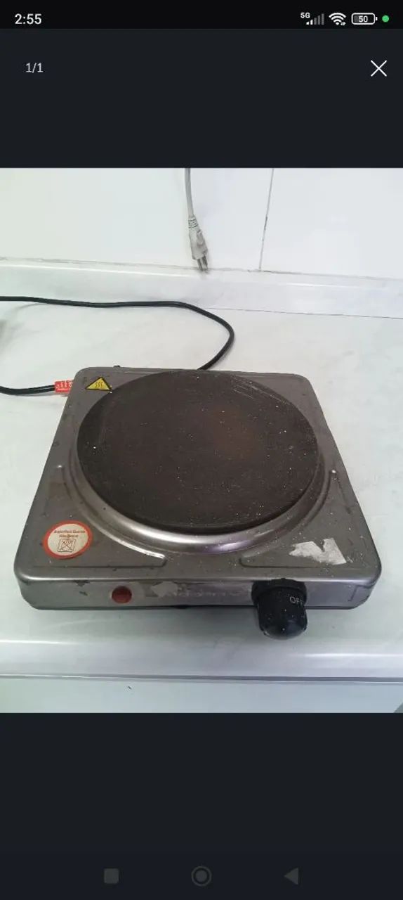 Fogão Elétrico 220v 1000w