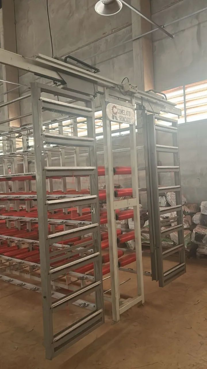 URDIDEIRA COMPLETA COM GAIOLA