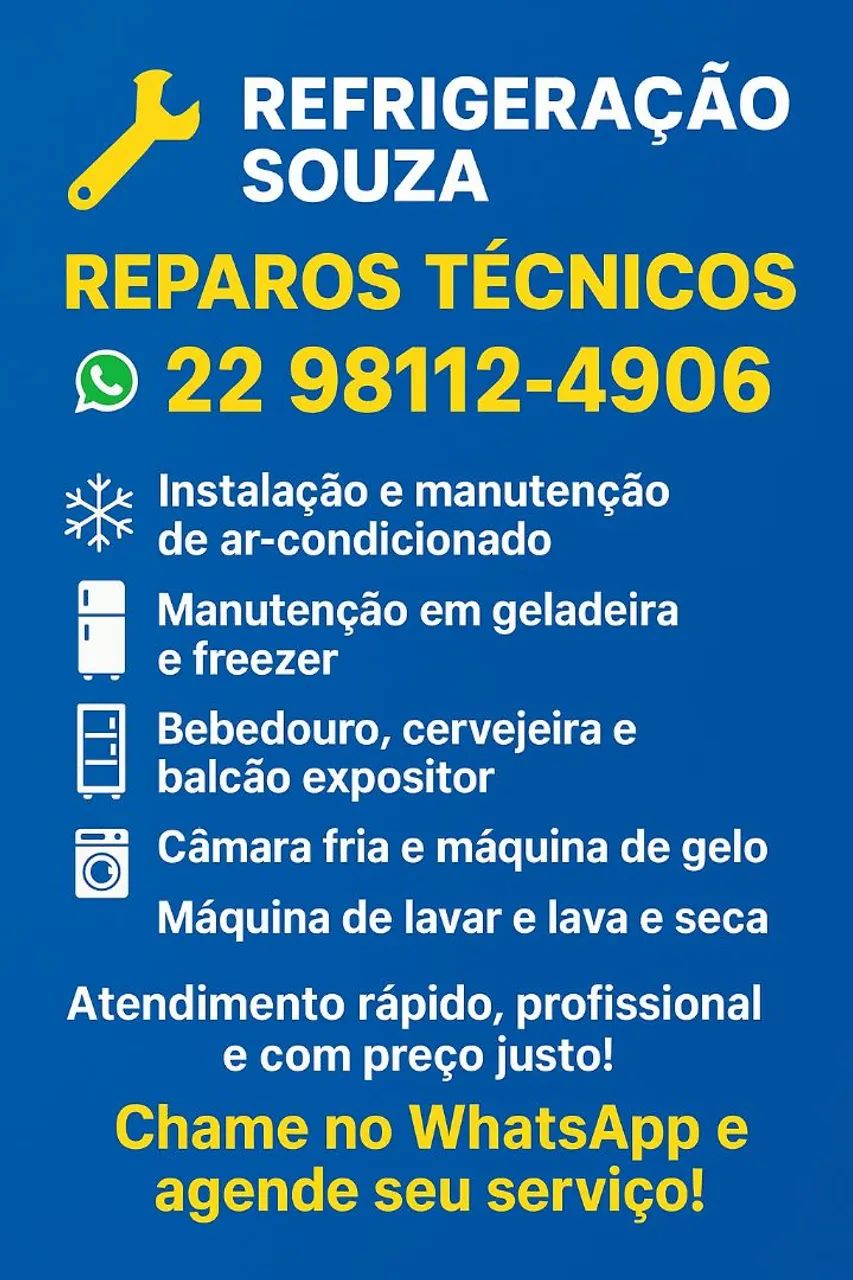 Serviços de refrigeração em geral 