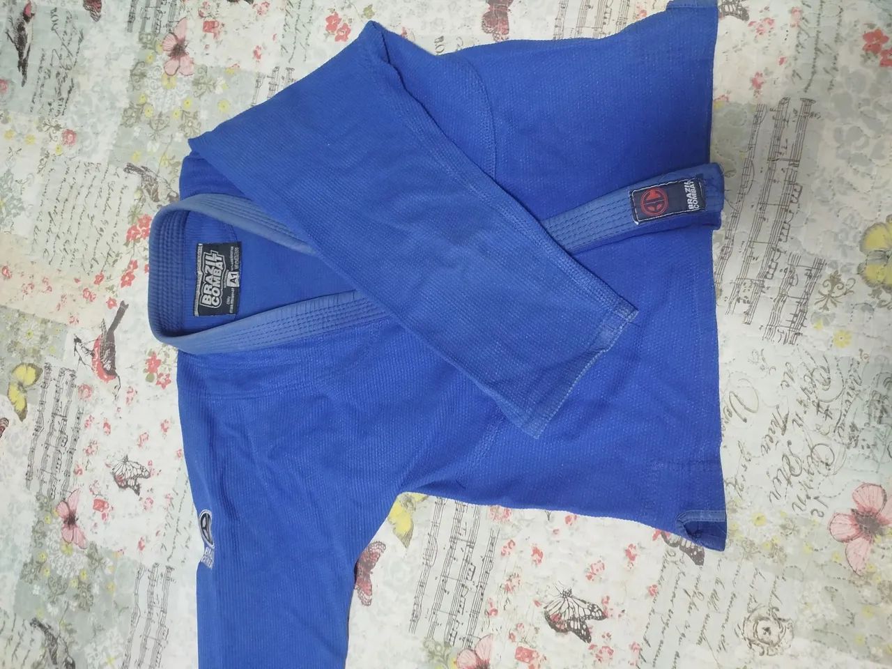 Lapela de Jiu-Jitsu Azul - Tamanho A1 - Foto 3