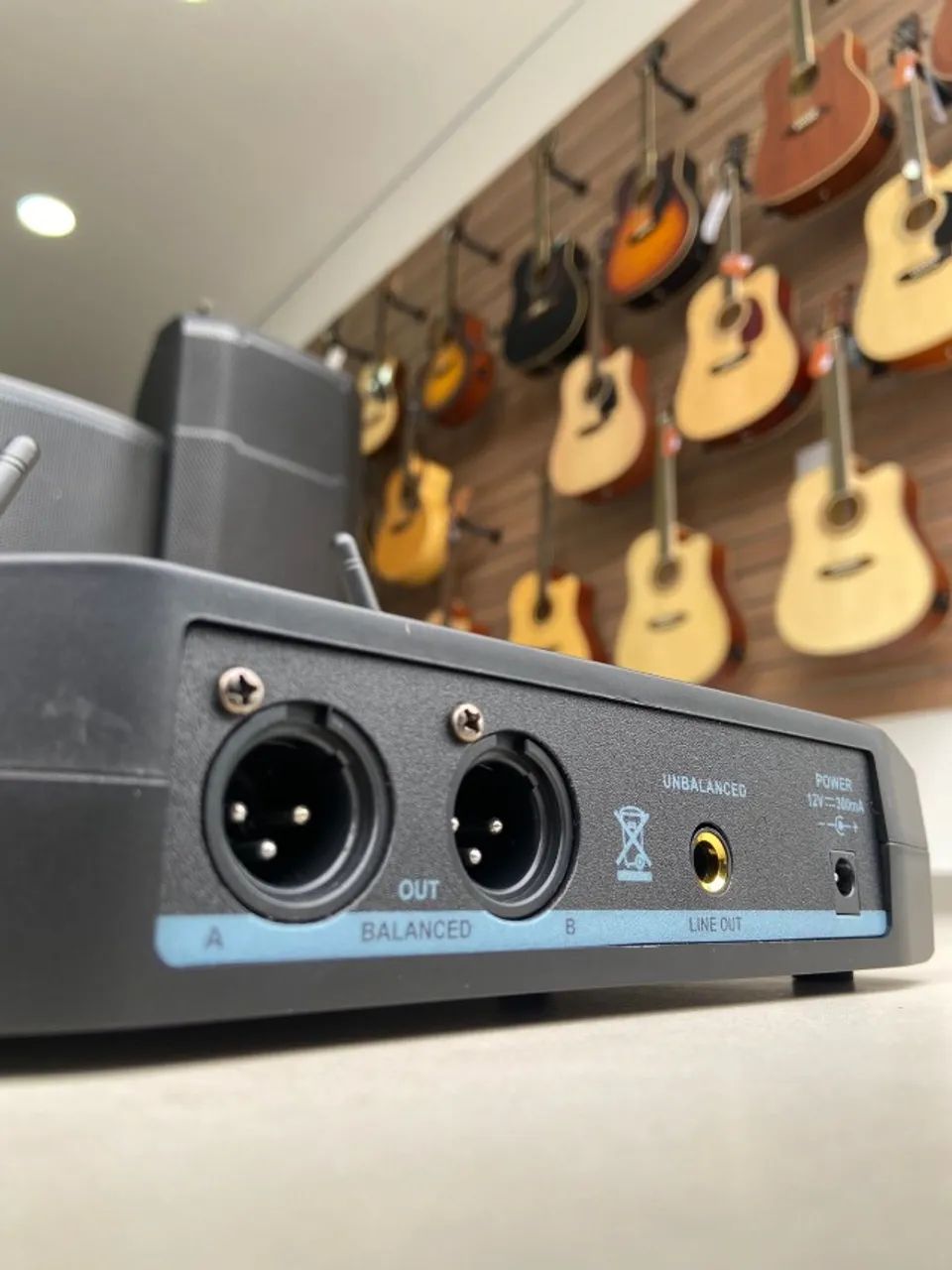 Microfone Shure GLX D4 Sem Fio Duplo    - Foto 4