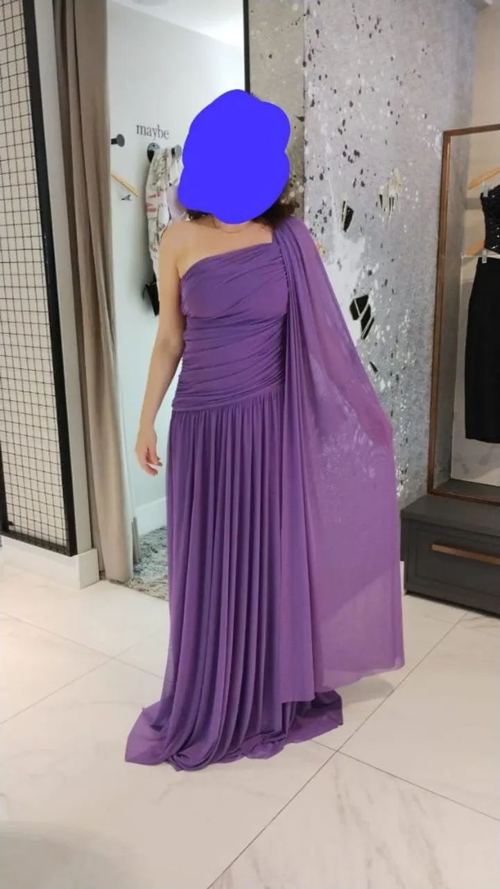 Vestido de festa lilás 