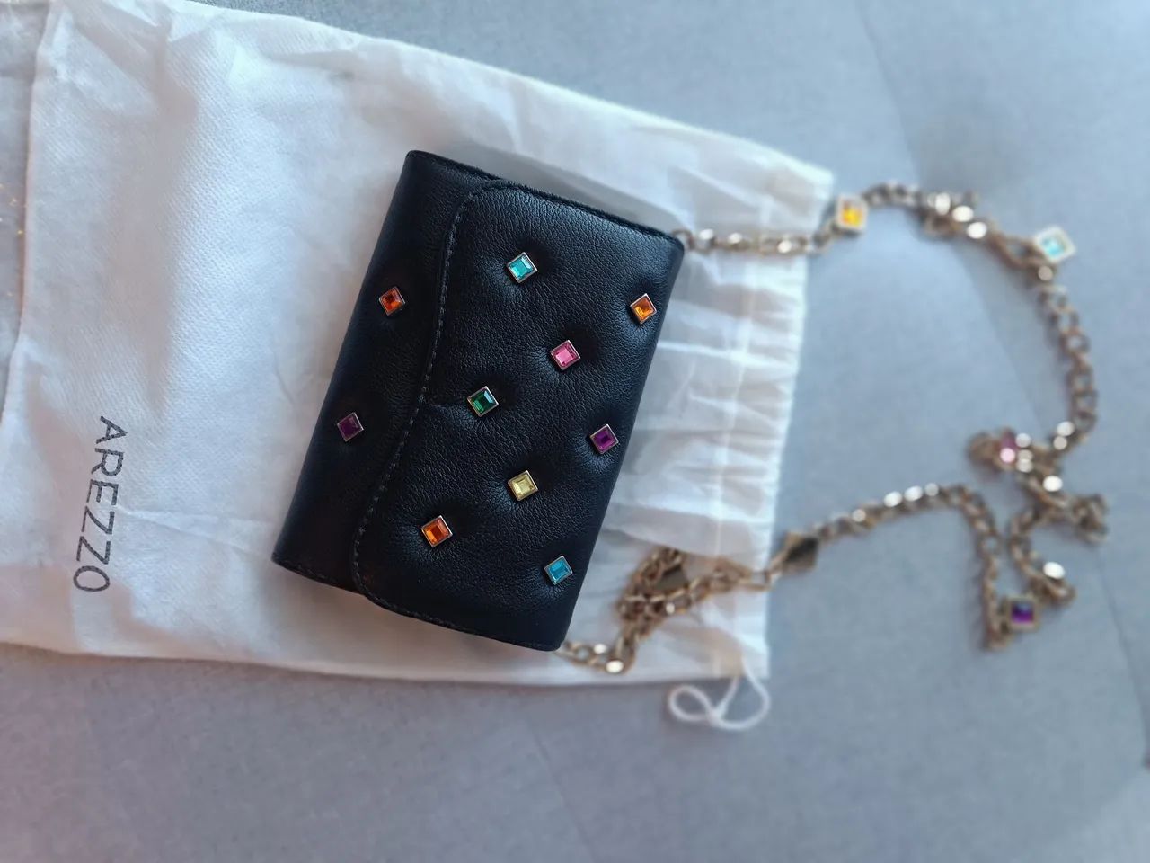Mini bag Arezzo Mizz pedrarias  - Foto 5