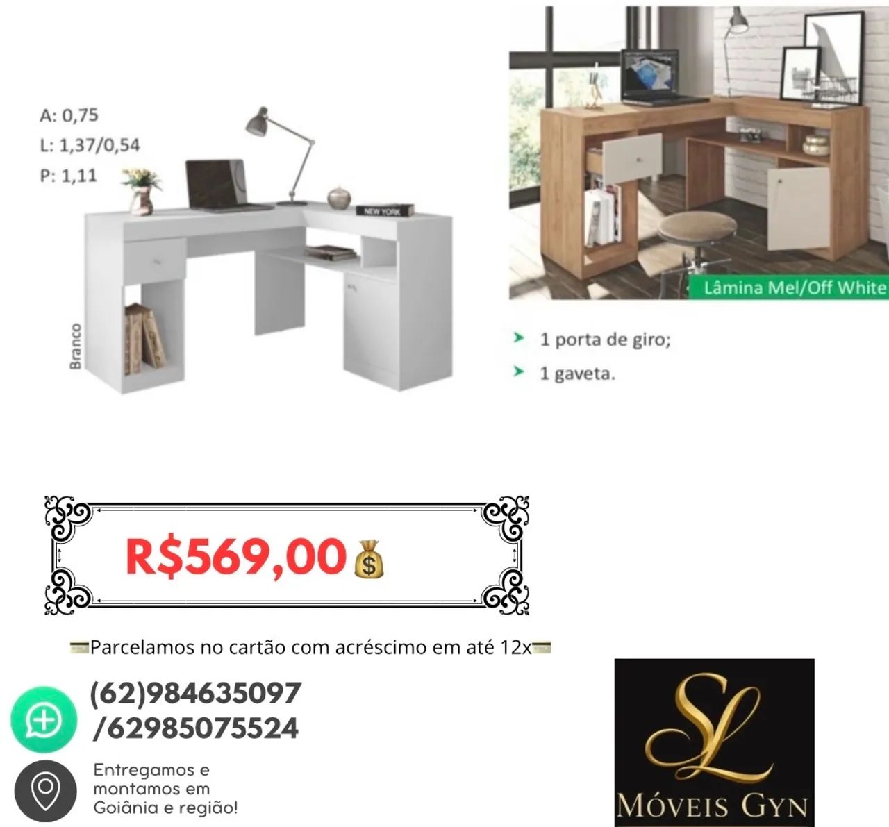 Escrivaninha S8881