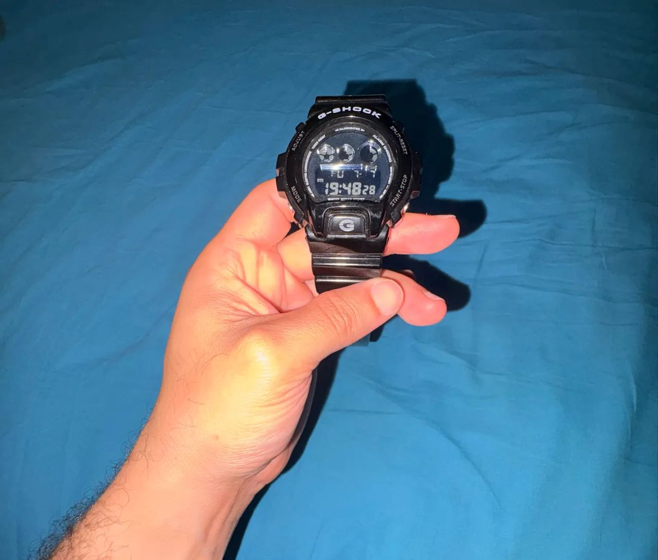 Relógio G-shock na caixa 