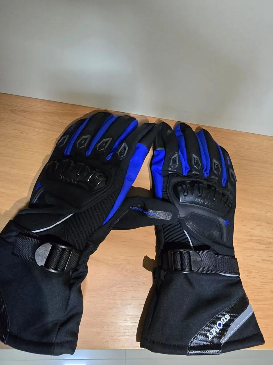 Luva Suomy esportivo para frio motocicleta 