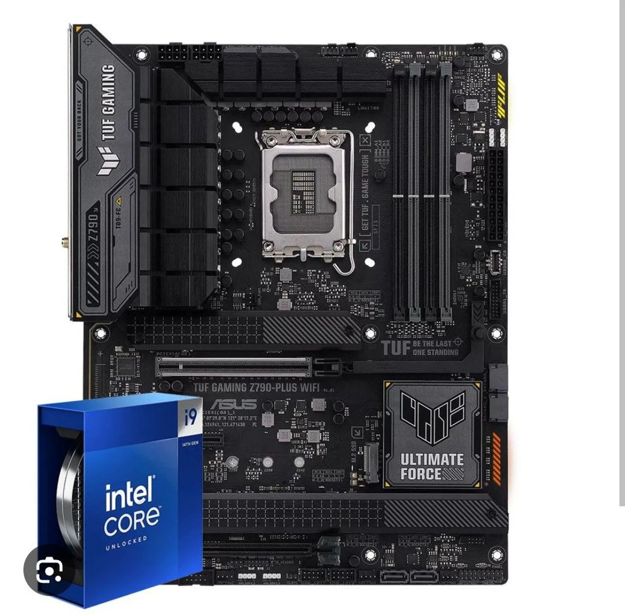 Kit upgrade muito novo Asus Tuf z790 + i9 14900k - Peças de
