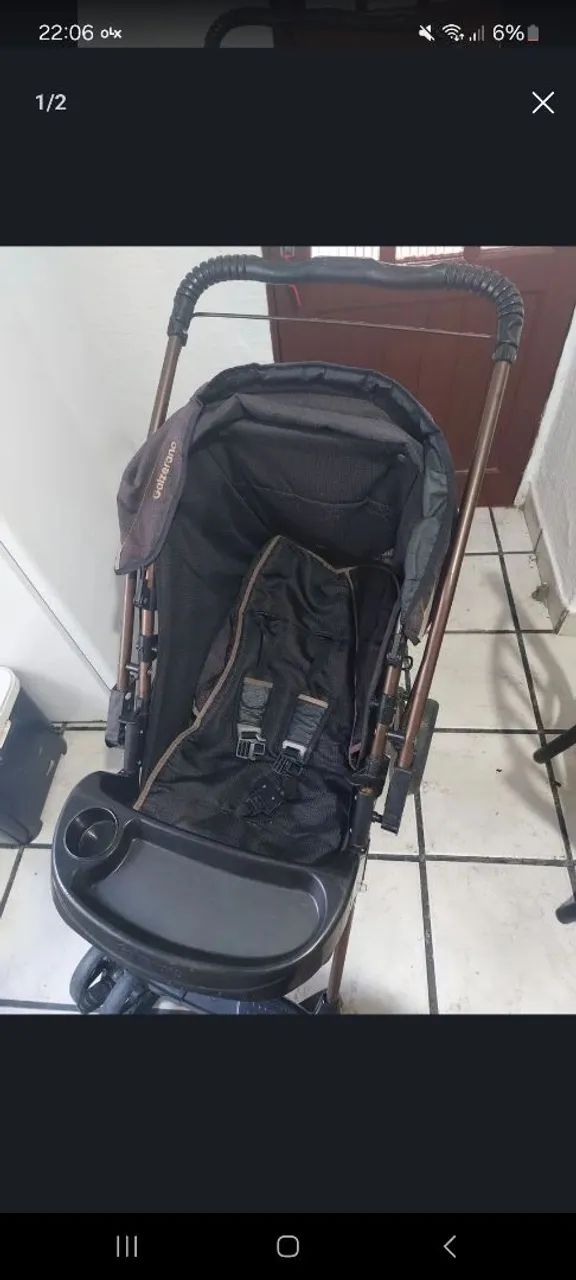 Carrinho de bebê usado - Foto 2