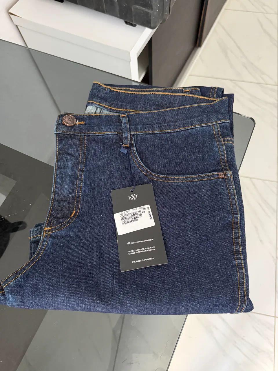 Calça jeans masculina TAM 40 NOVA 