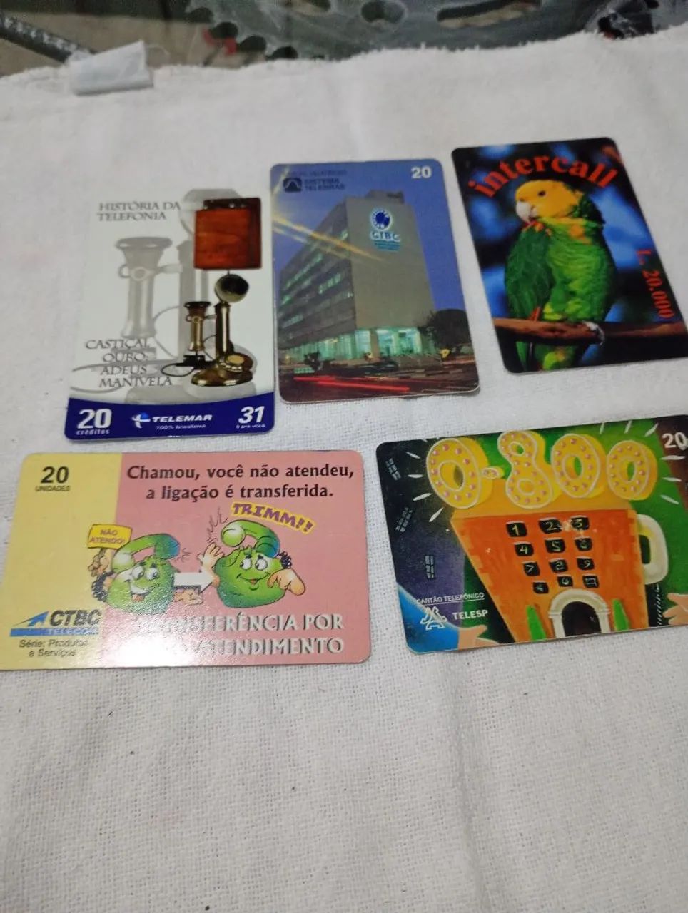 Cartão telefônico da telefonia 
