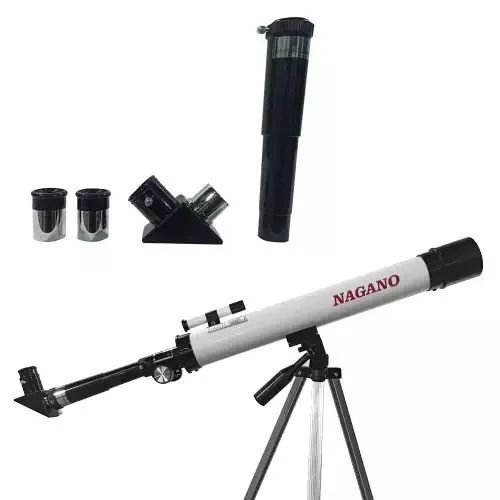 Telescópio astronômico refrator 50X600