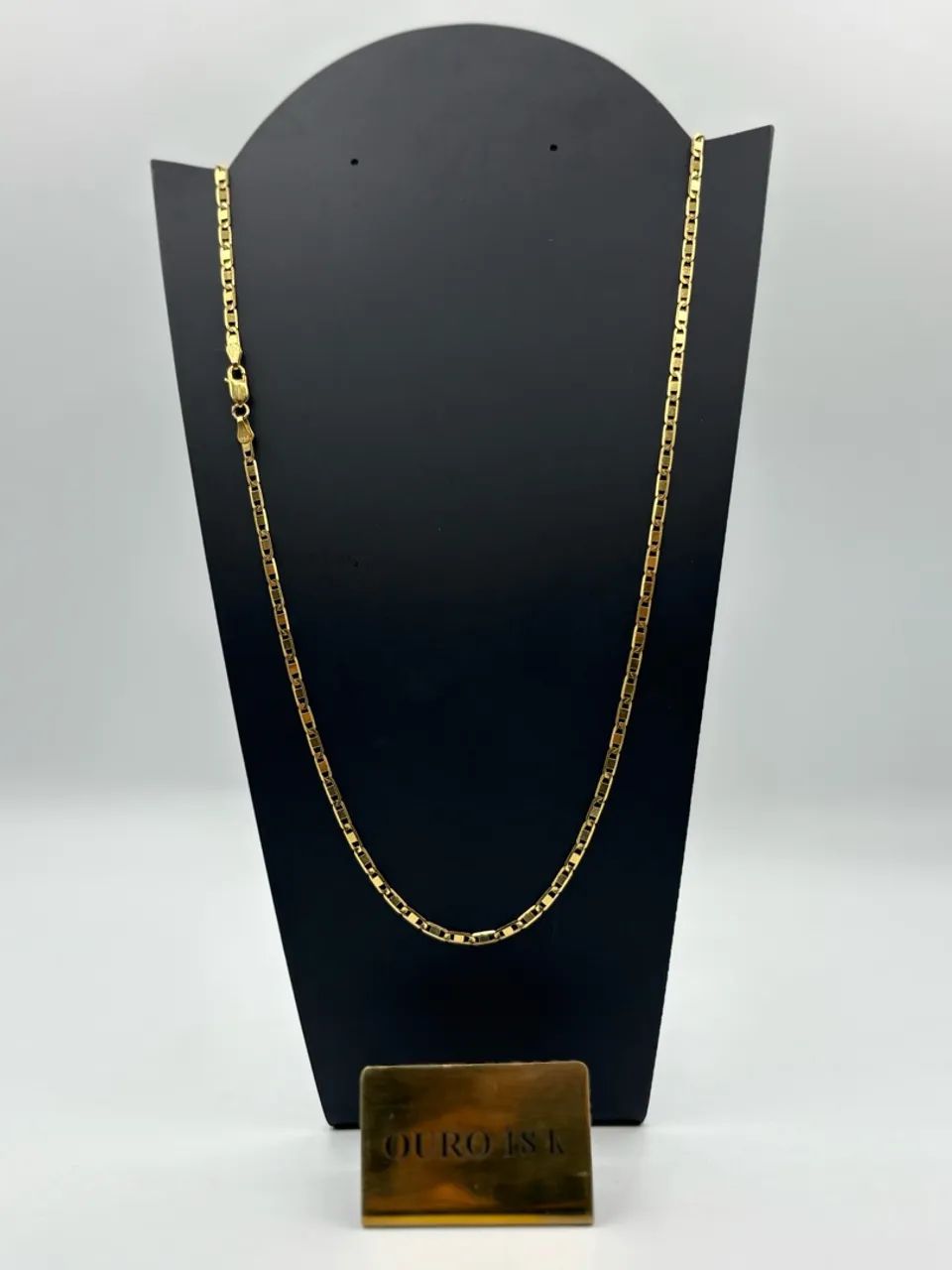 Cordão Piastrine Ouro 18k 