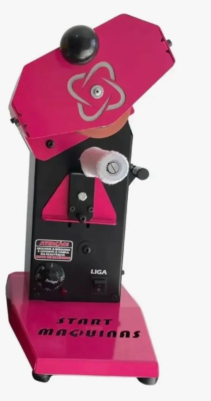 Start maquina prensa Manual Transfer giro 360 slim funcional
