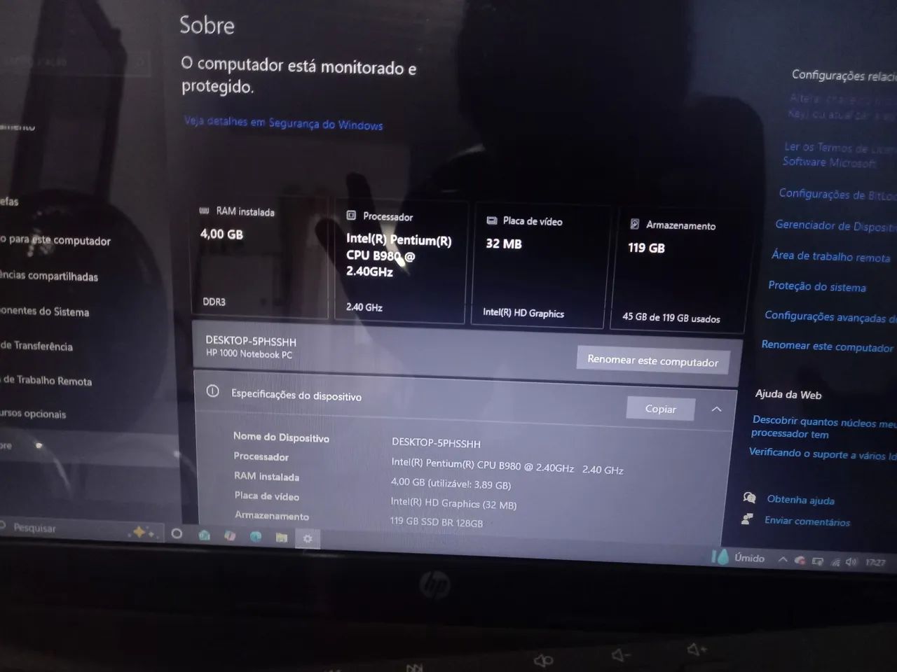Notebook HP 1000 - Foto 5