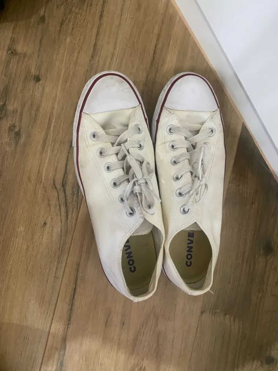 Allstar converse branco plataforma  - Foto 2