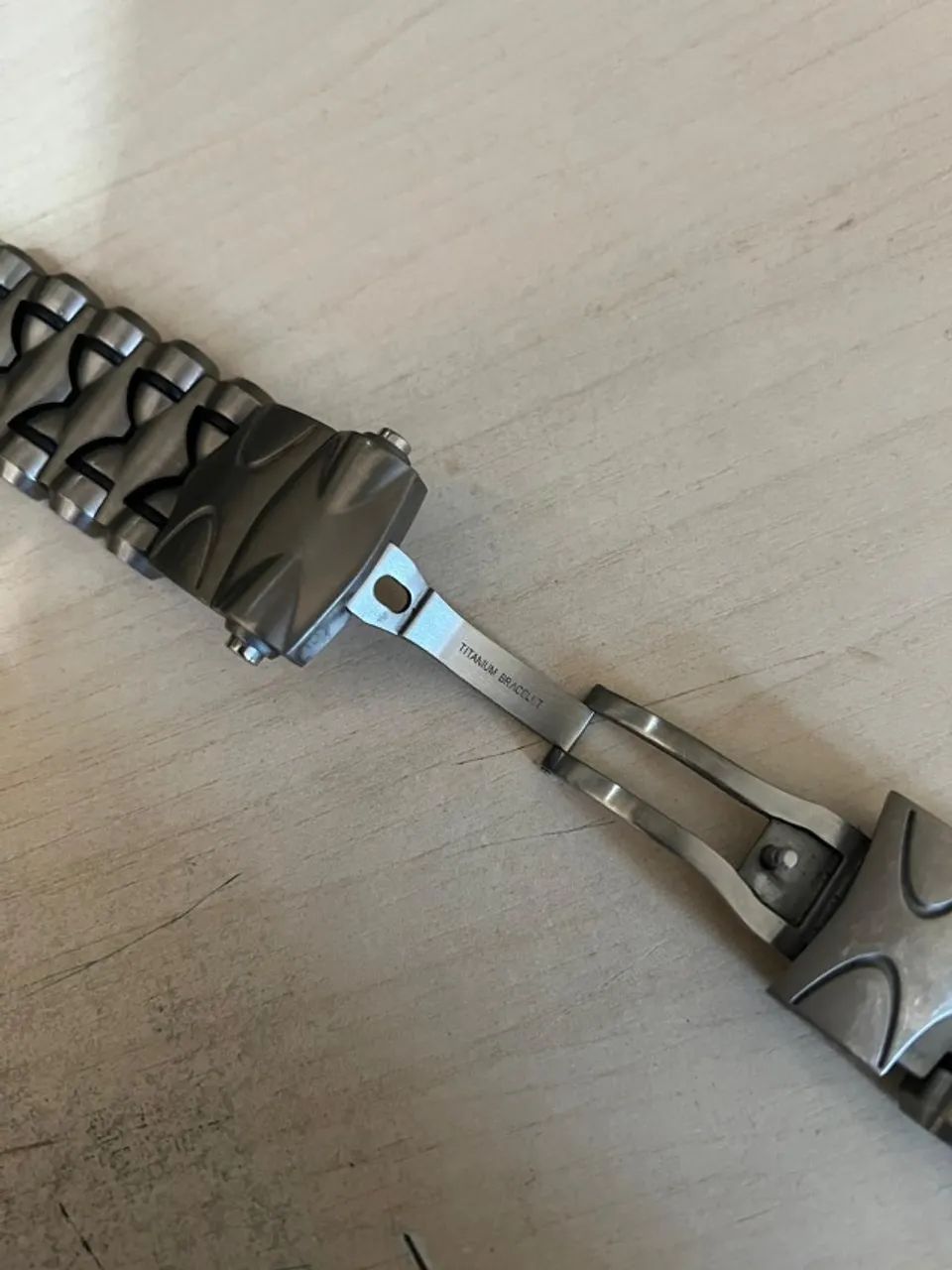Bracelete de Titânio - Minute Machine (Pulseira/Titanium/Oakley/Original) - Foto 4
