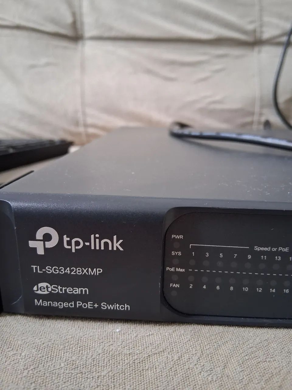 Switch gerenciavel TPLINK mod sg3428xmp gigabits e poe - Foto 2