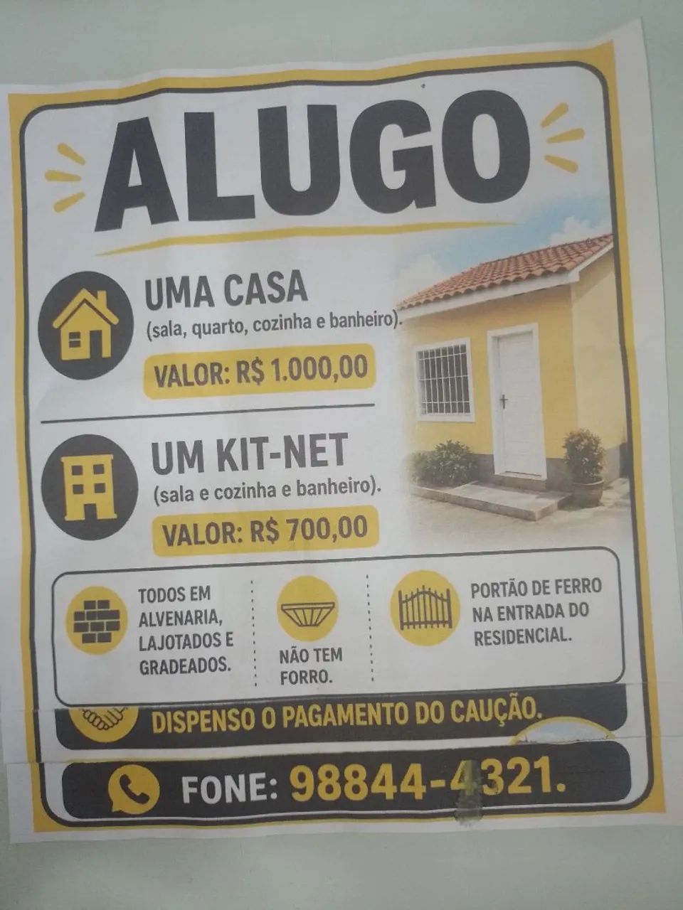 ALUGUEL DE CASAS