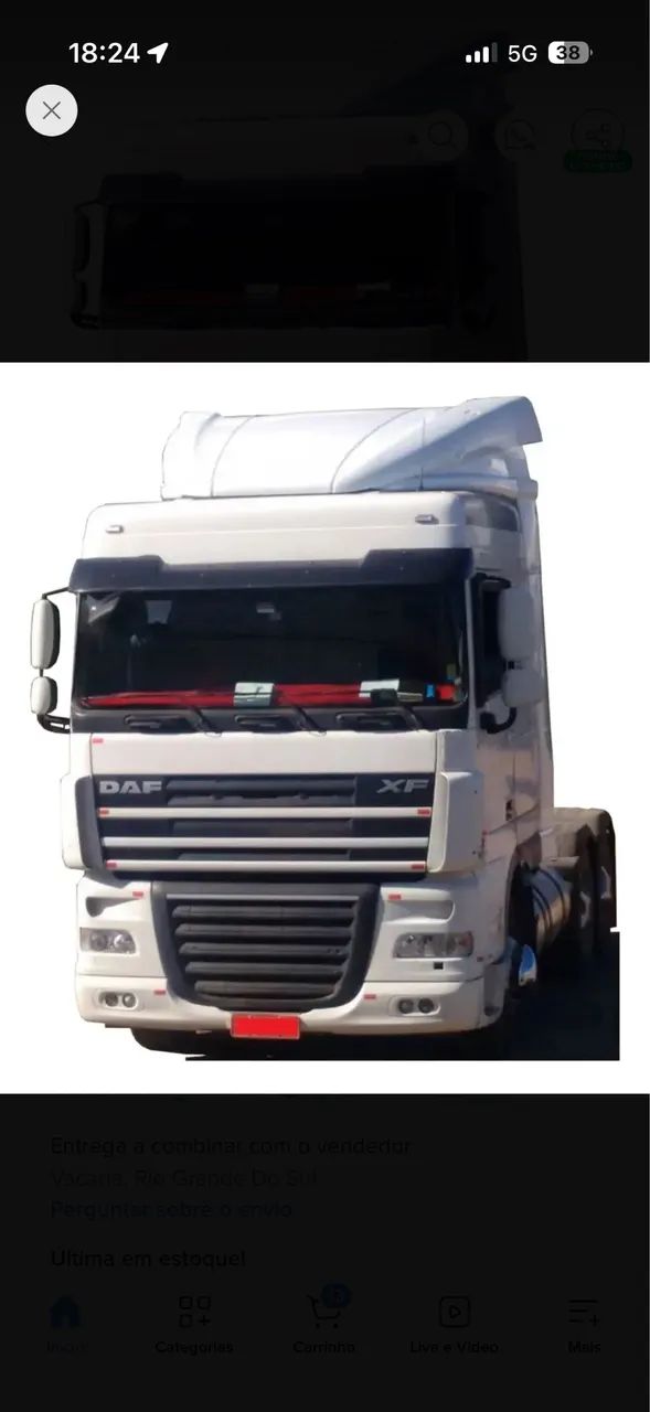 Defletor daf xf 105  - Foto 2