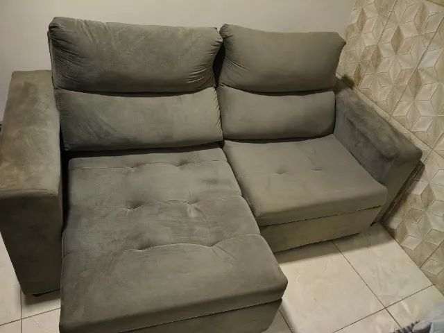 Sofá reclinável 